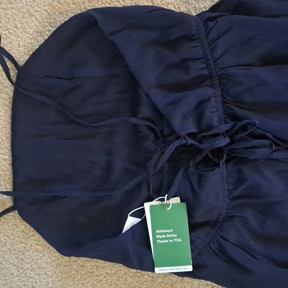 HALARA Navy Cropped Jumpsuit - Picture 8 of 10